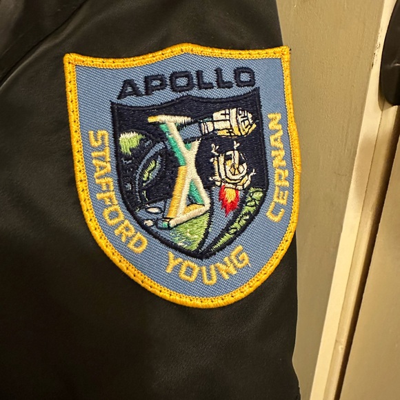 From The Earth To The Moon HBO Swingster Jacket NEVER Worn! Rare!! Size XL - Picture 5 of 12